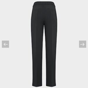 Aritzia Black Wide-Leg Trousers